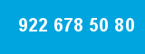 922 678 50 80 922 678 50 80
